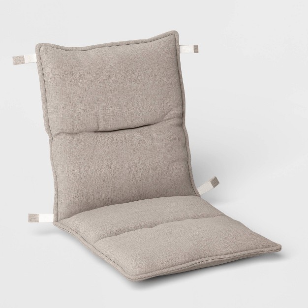 Heathered Outdoor Chair Cushion