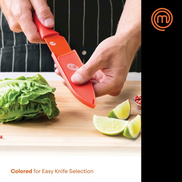 Masterchef 12 piece Colored Knife Set With Logo