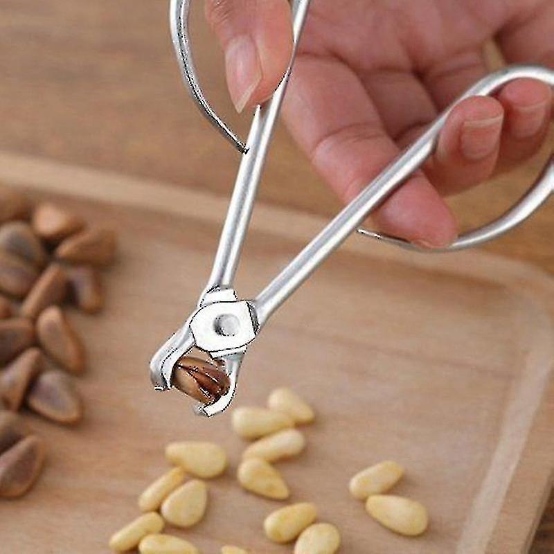 Pine Nut Clamp Practical With Pine Nut Pliers Nut Clamp Labor-saving Durable Pine Nut Opener