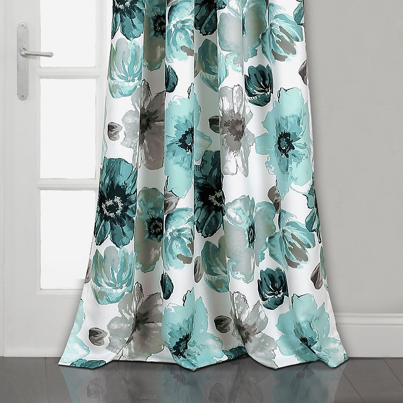 Lush Decor Leah Room Darkening Window Curtains Set