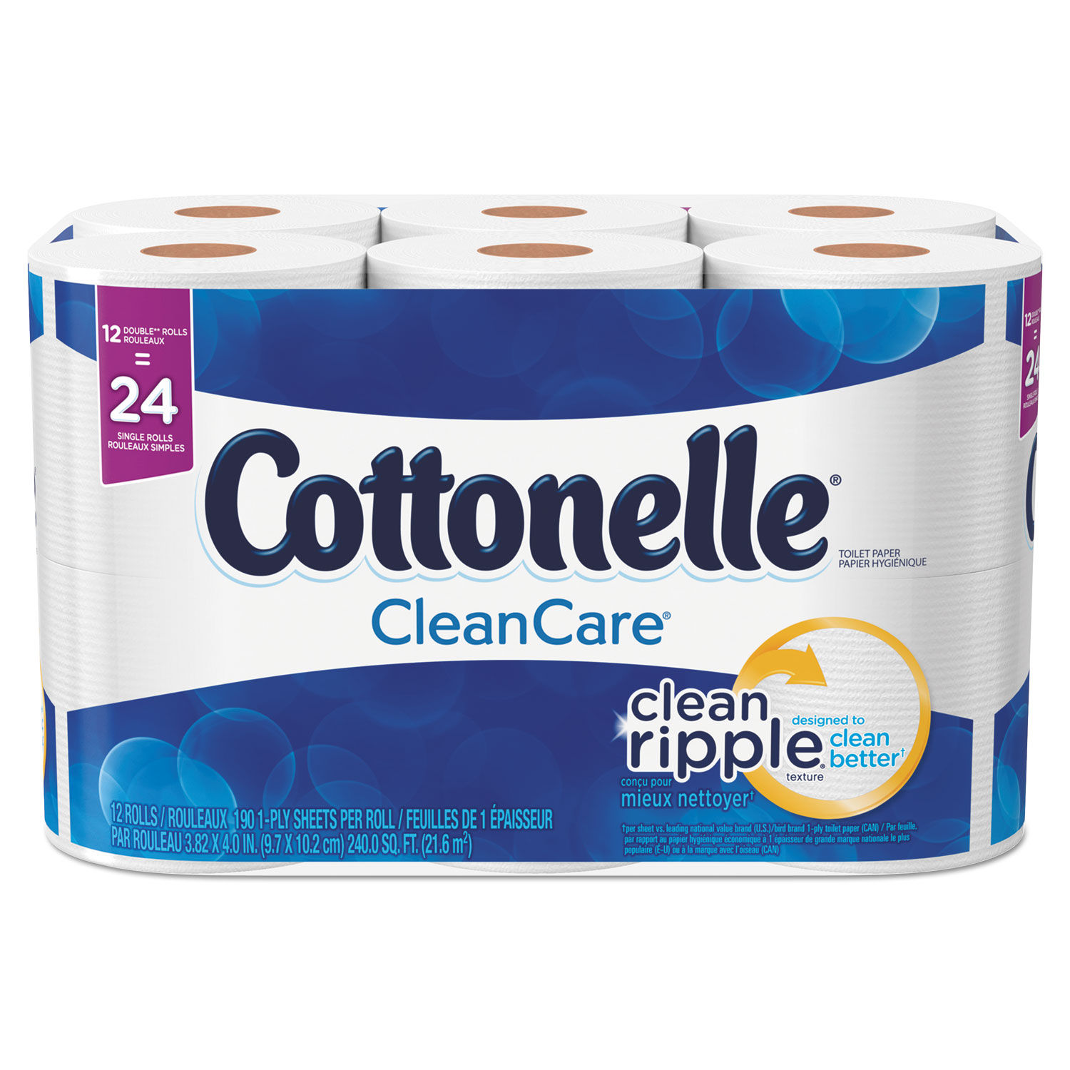 Clean Care Bathroom Tissue by Cottonelleandreg; KCC12456