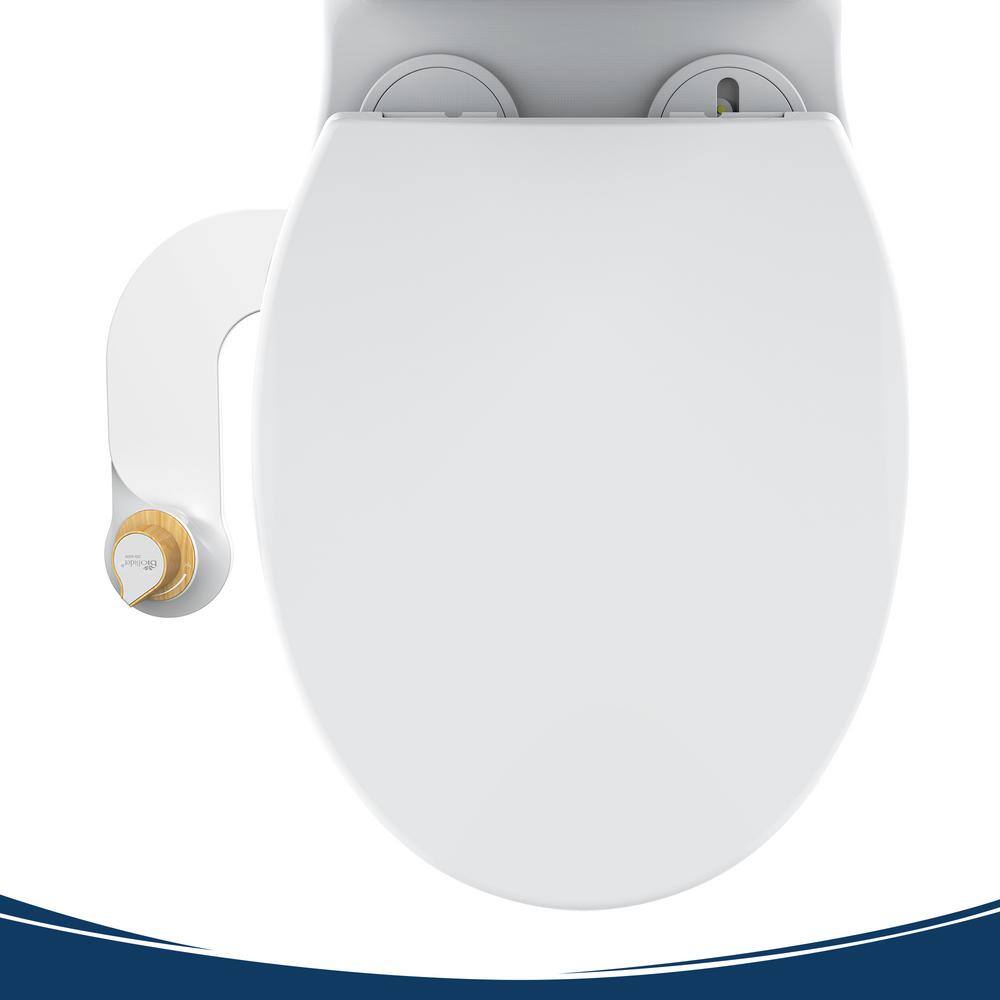 BIO BIDET Essential Non-Electric Bidet Attachment System in White HD-4000