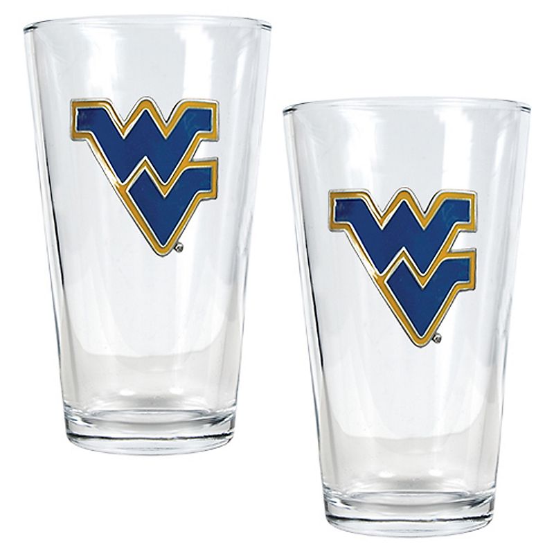 West Virginia University Mountaineers 2-pc. Pint Ale Glass Set