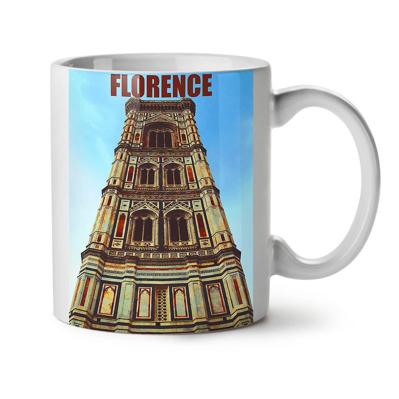 Florence City Fashion NEW White Tea Coffee Ceramic Mug 11 oz | Wellcoda