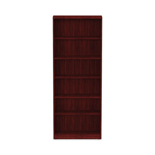 Alera Valencia Series Bookcase， Six-Shelf， 31.75w x 14d x 80.25h， Mahogany (VA638232MY)