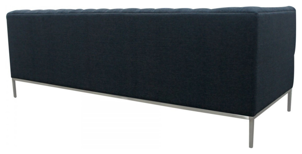 Ruggiero  Dark Gray Fabric Sofa   Contemporary   Sofas   by V.S.D Furniture  Houzz