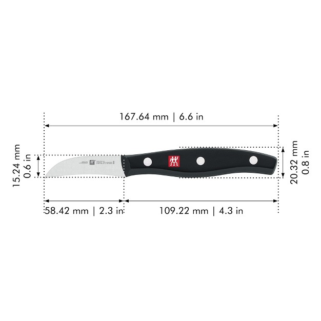 Zwilling Twin Signature 2 75 inch Bird x27 s Beak Peeling Knife