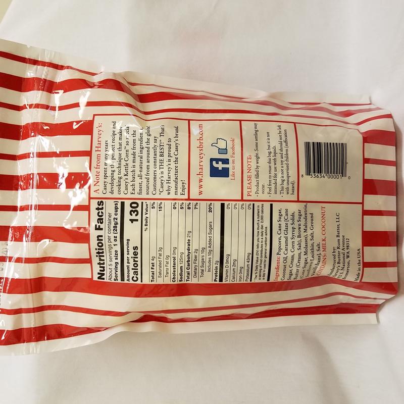 KETTLE CORN 5OZ BAG