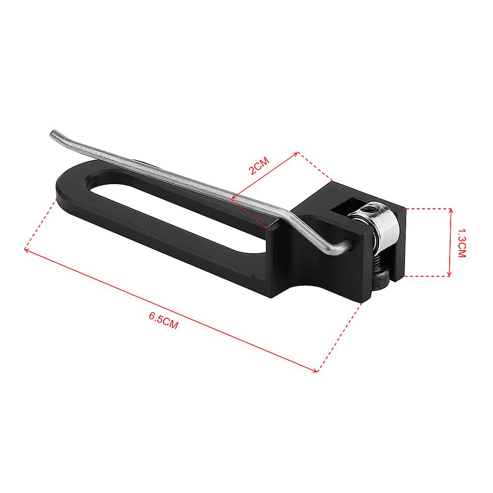 Professional Aluminum Archery Recurve Bow Magnetic Arrow Rest For Right Hand (black)