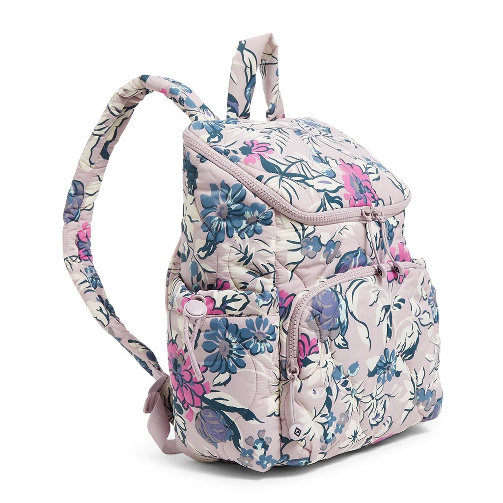 Vera Bradley  Featherweight Backpack in Fresh-Cut Floral Lavender