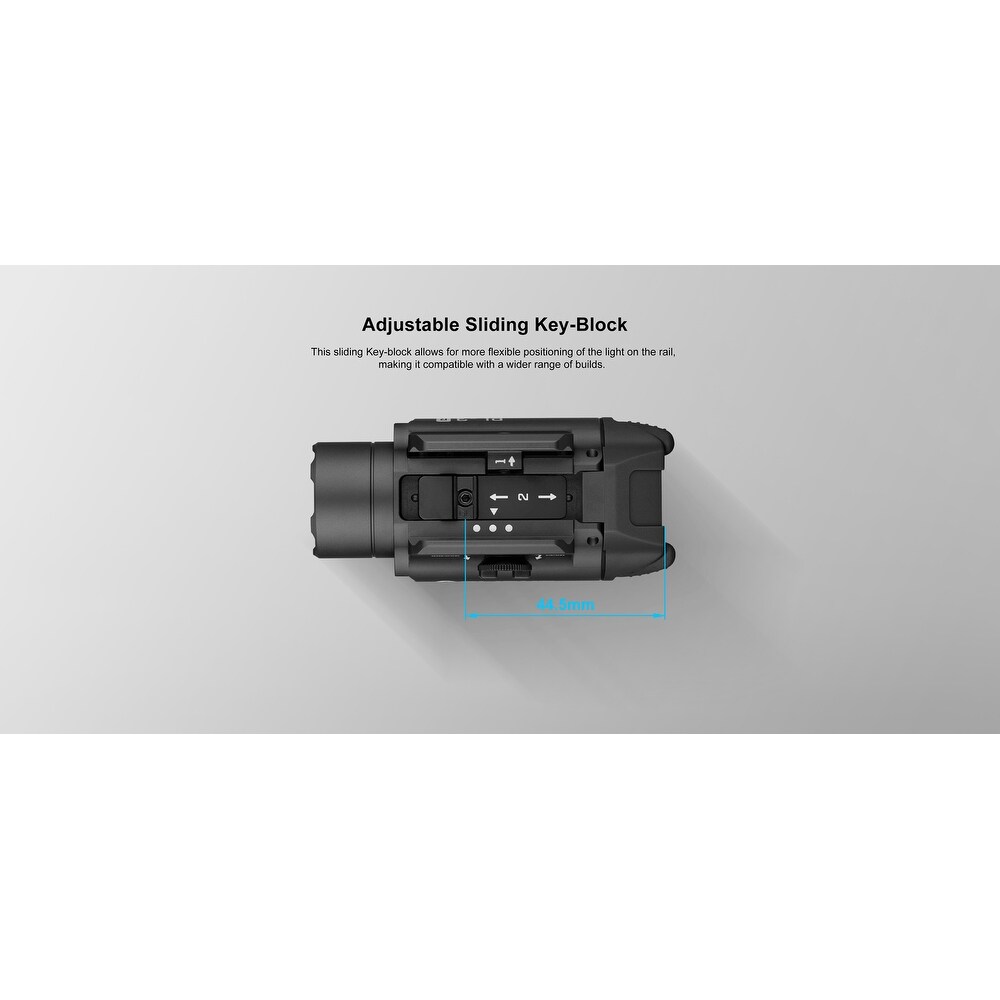Olight PL 3R Valkyrie 1500 Lumen Rechargeable Mountable Tactical Flashlight