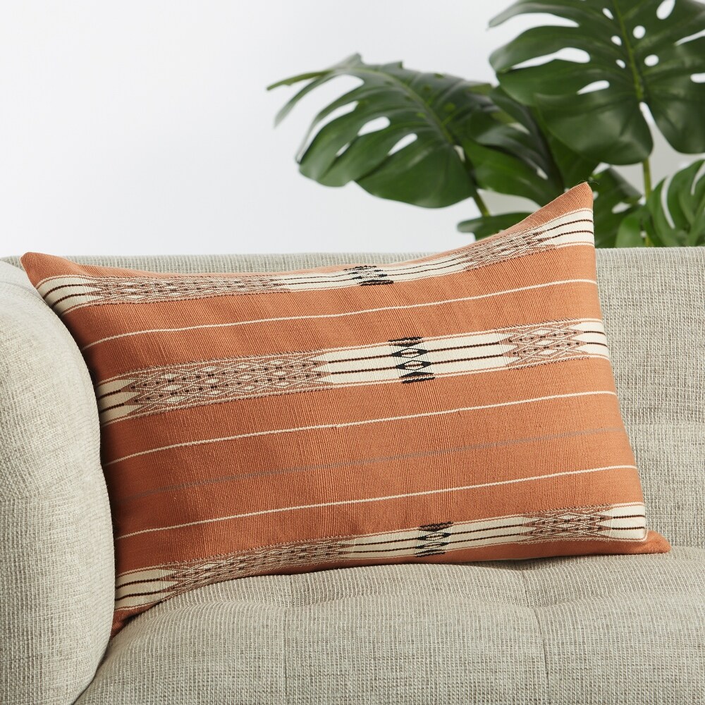 Sitah Hand Loomed Tribal Lumbar Pillow