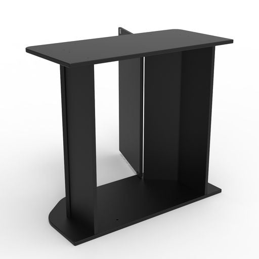 Wood 20-29 Gallon Aquarium Stand， Black