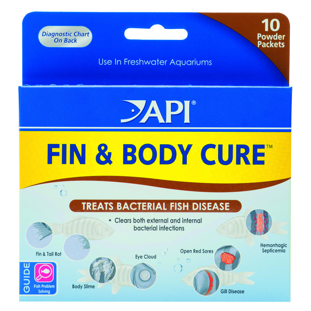 API Fin  Body Cure Freshwater Fish Powder Medication