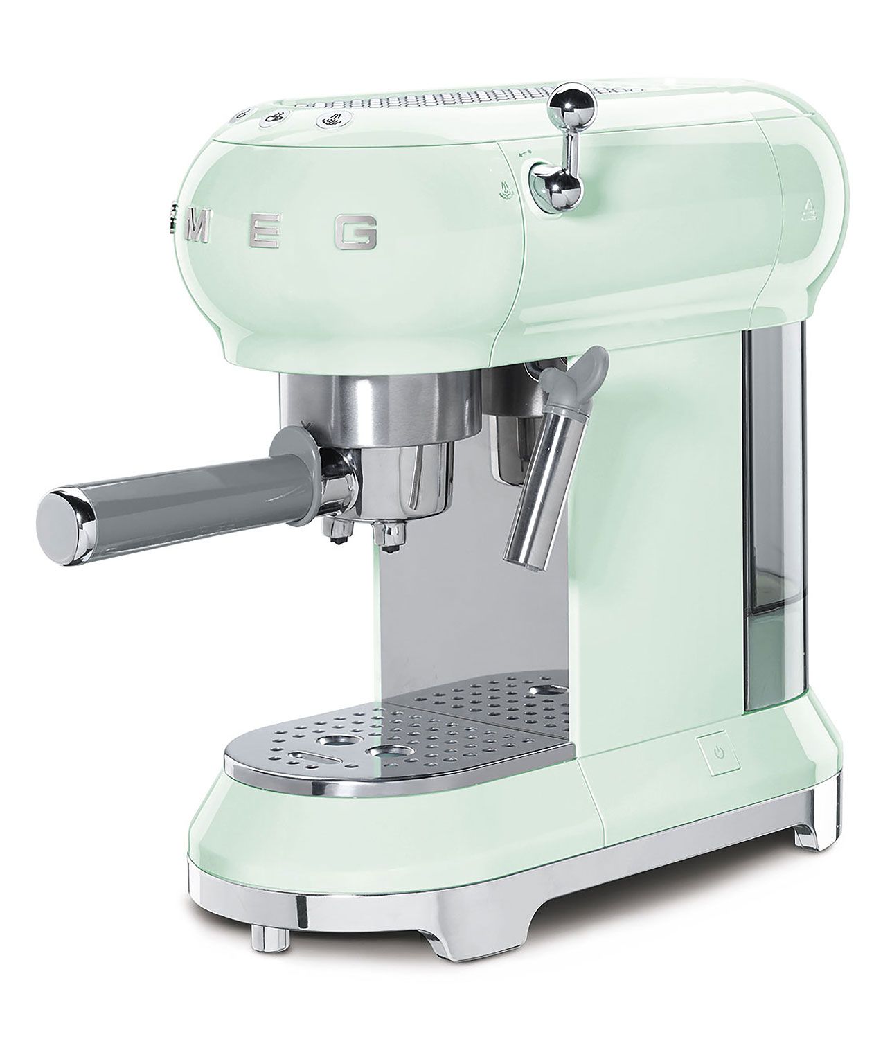 Smeg 50's Retro Style Pastel Green Espresso Machine