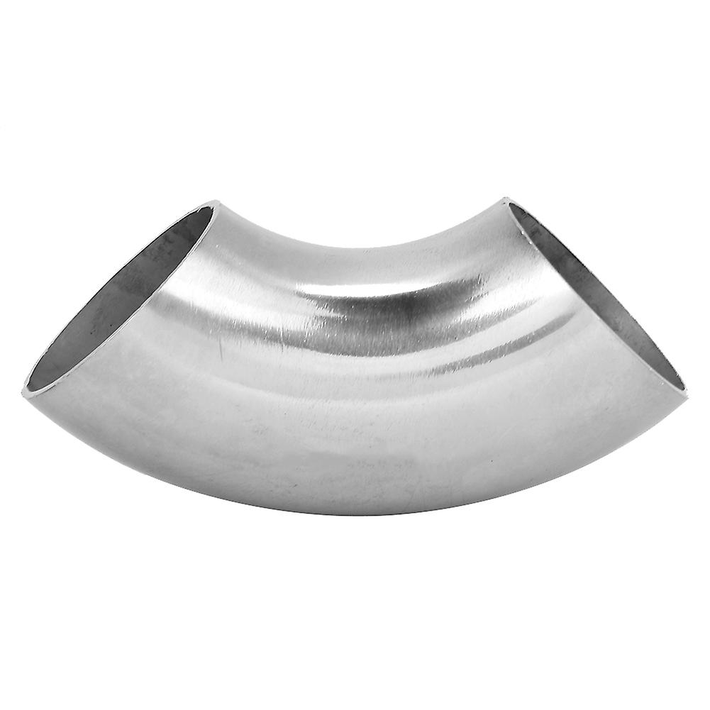 Stainless Steel Exhaust Elbow 90 Degree 44mm 1.75in Od Bend Pipe Fitting