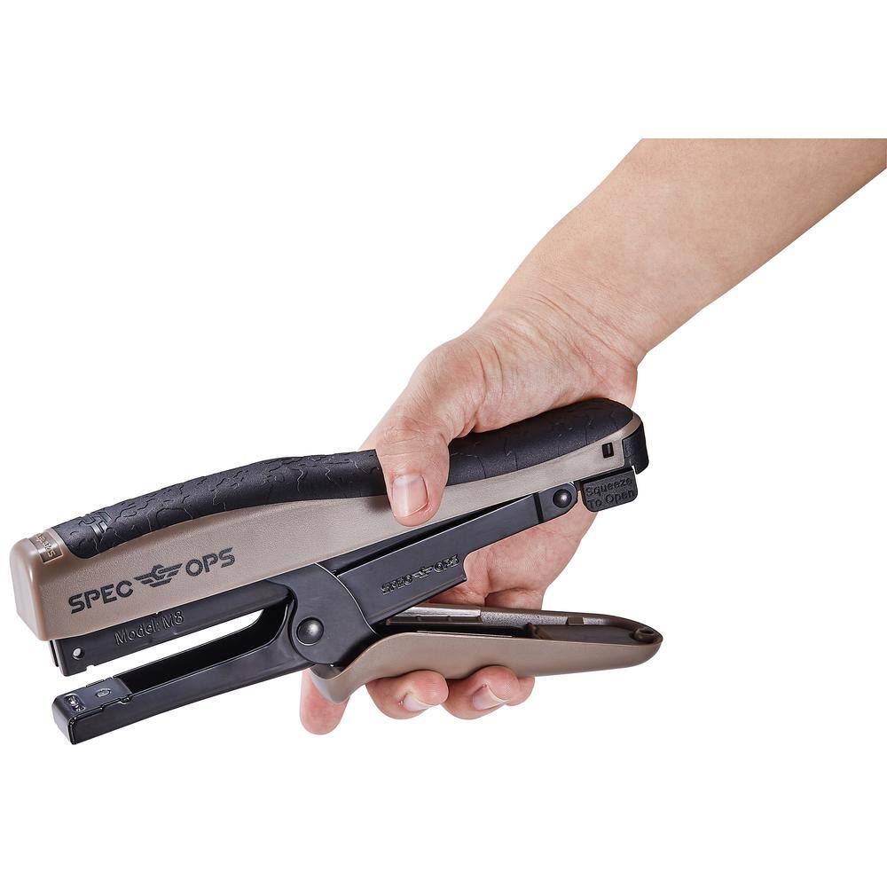 SPEC OPS Heavy-Duty 45 Sheet Plier Stapler Comfort Grip M8