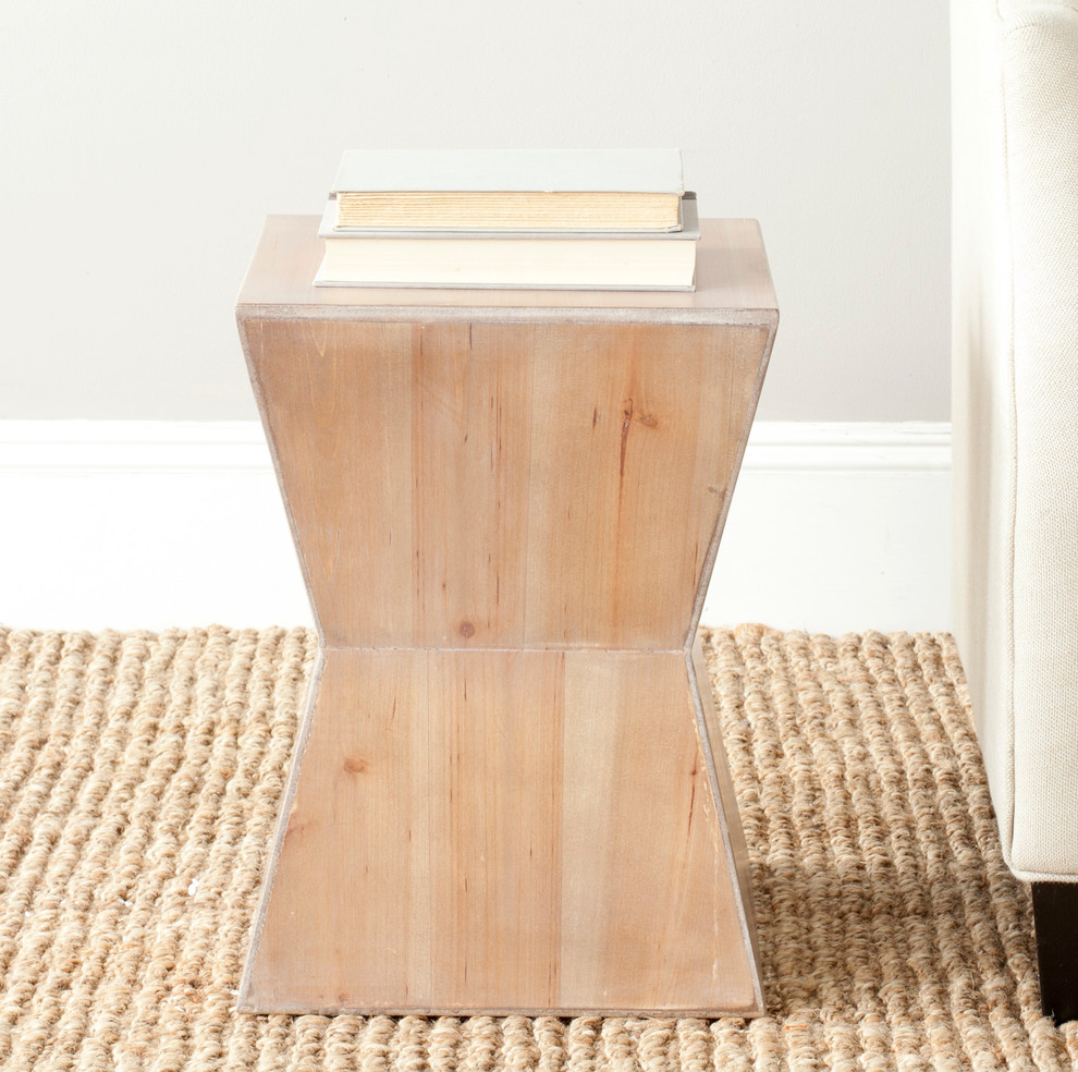 Safavieh Lotem Accent Table   Farmhouse   Side Tables And End Tables   by Safavieh  Houzz