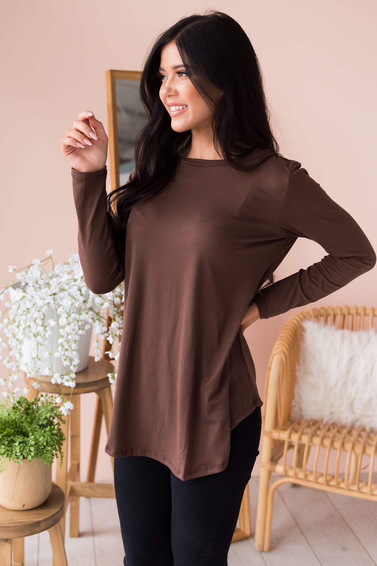 Perfect Match Modest Long Sleeve Top