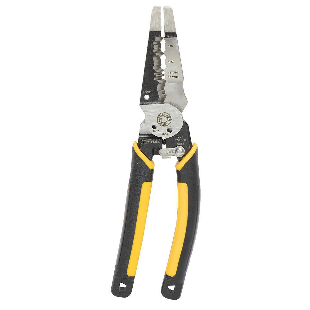 Southwire 8 in. Forged Wire Stripper 122 AWG and 142 AWG 65028240