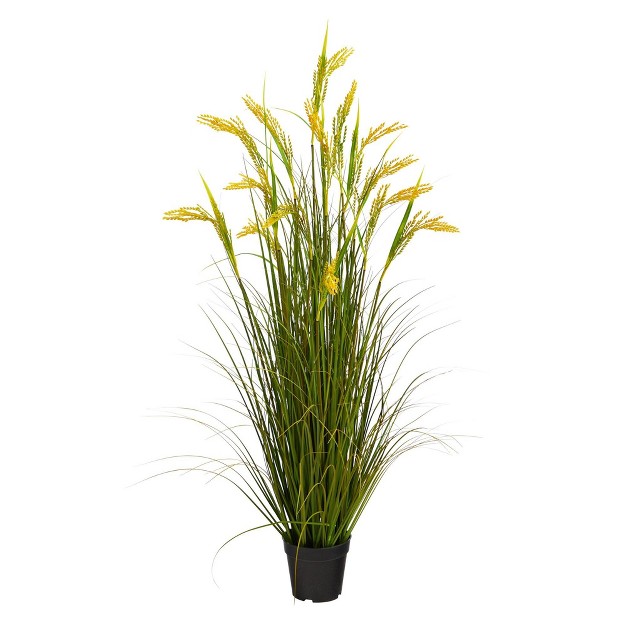 Nearly Natural 3.5-ft Wheat Grain Artificial Plant