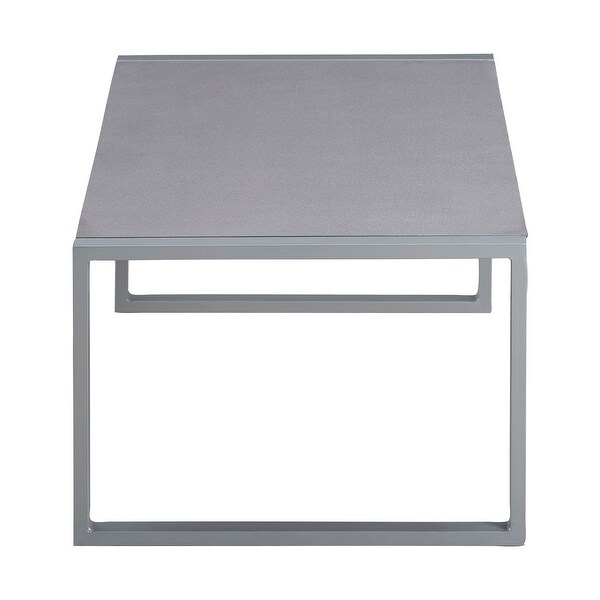 Elle Decor Tropez Outdoor Coffee Table，Gray