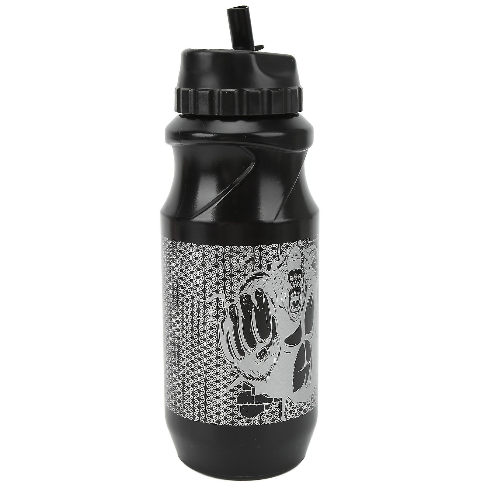 Enlee 650ml Bicycle Water Bottle Bpa Free Water Leak Proof Mountain Bike Water Bottle For Outdoorblack