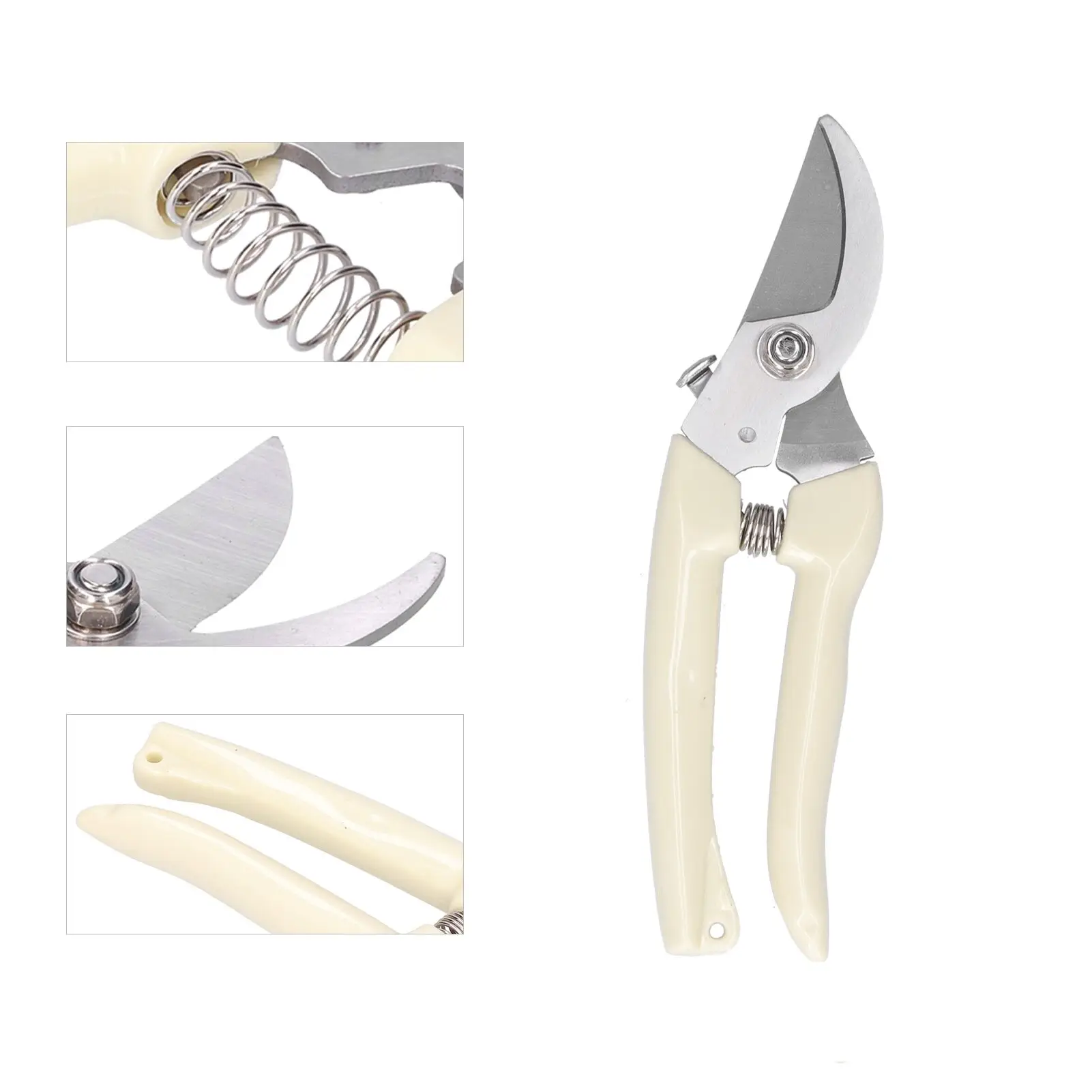 Stainless Steel Garden Pruning Shears Scissor Fruit Tree Cutting Multifunctional Fruit Cutting Garden Cutting Outdoor Landscape