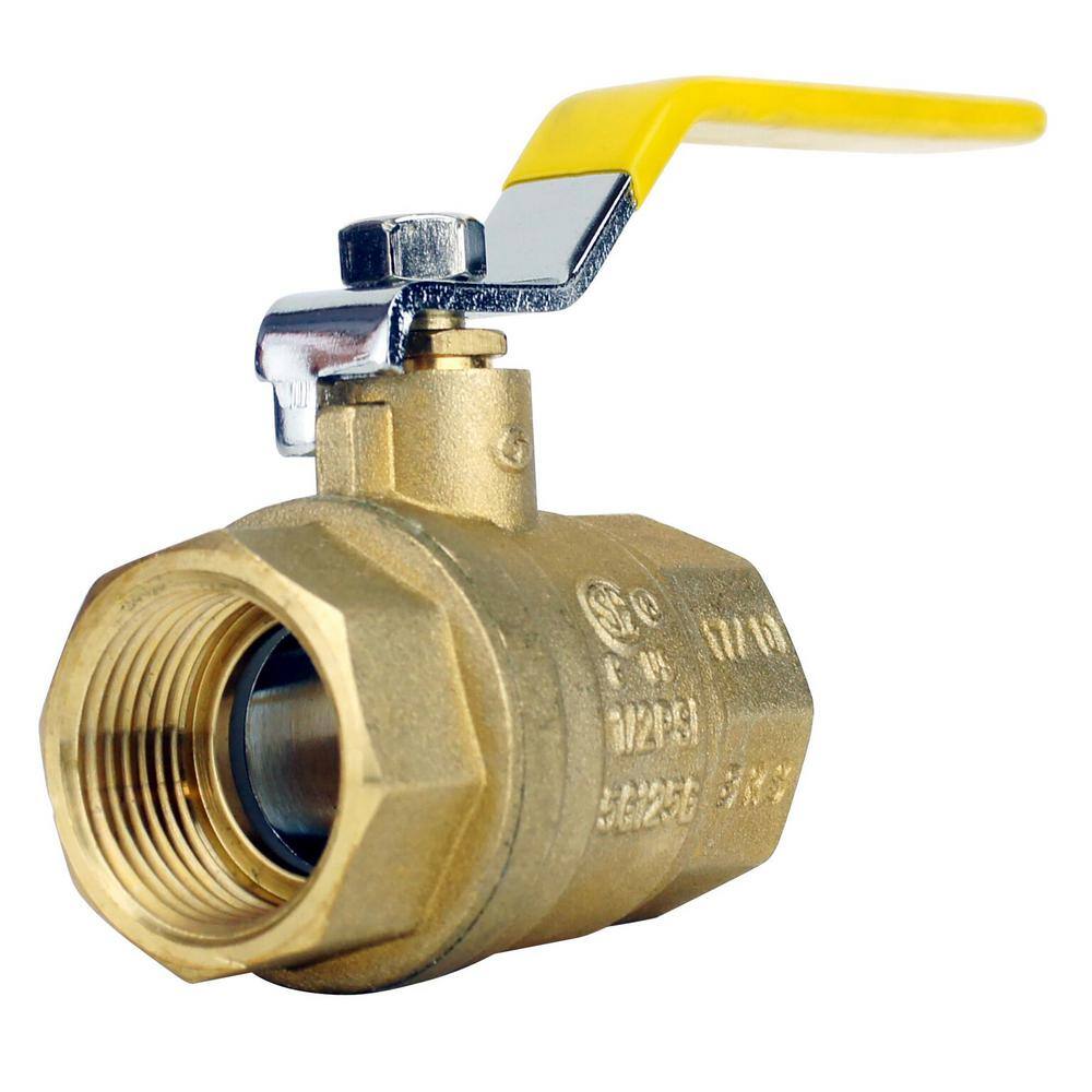 Apollo 1 in. Brass FNPT x FNPT Full-Port Ball Valve 94A10501