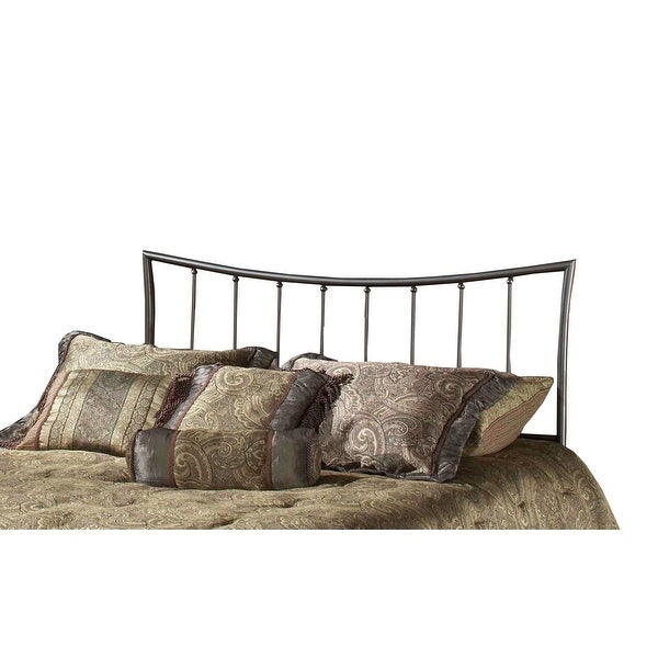 Hillsdale Edgewood Metal Headboard， Magnesium Pewter - - 20254793