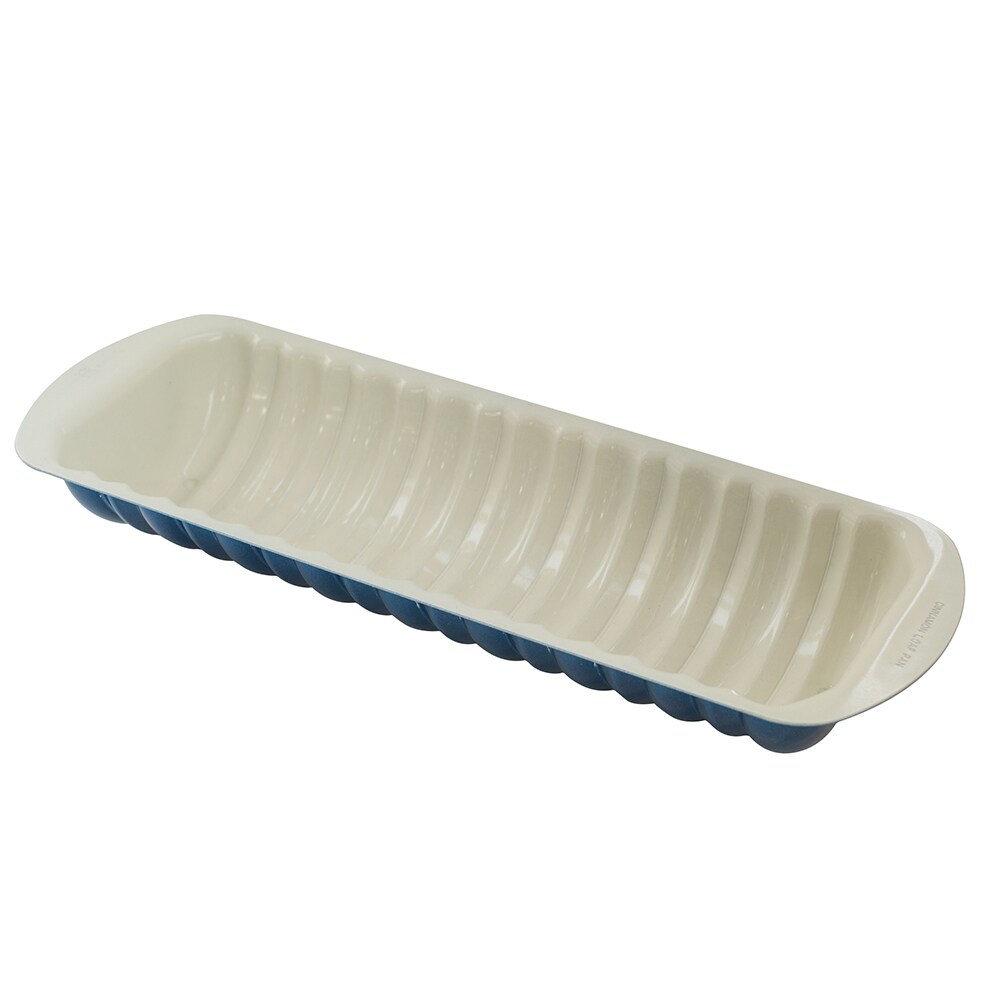 Nordic Ware Cinnamon Bread Loaf Pan and Almond Loaf Pan  Navy