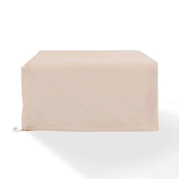 Outdoor Loveseat Furniture Cover Tan Crosley