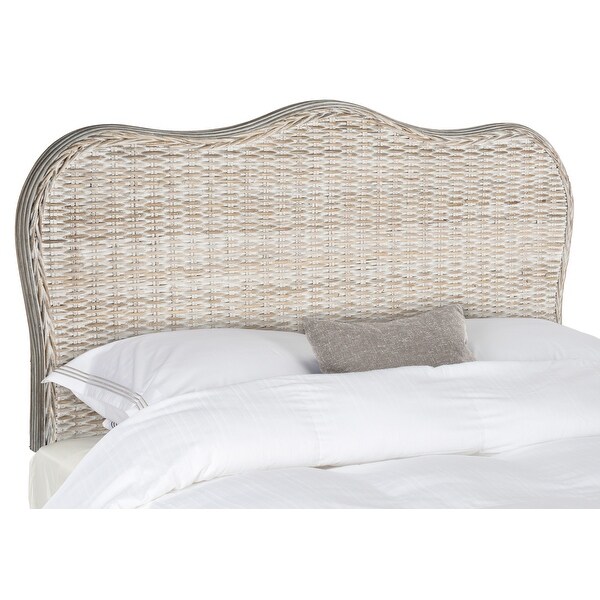 SAFAVIEH Imelda White Washed Headboard (Full) - - 14428243