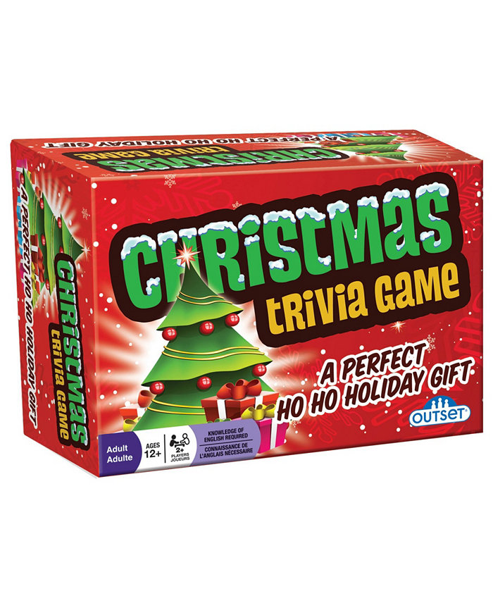 MasterPieces Puzzles Outset Media Christmas Trivia Game