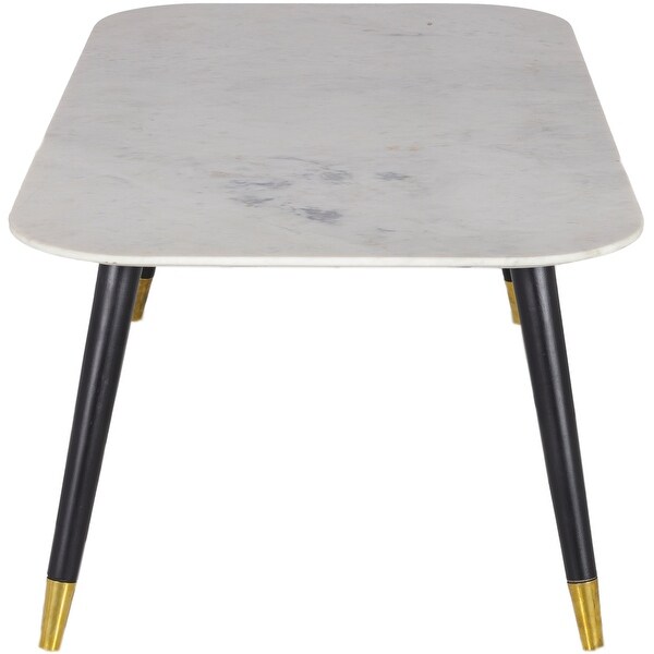 Briony Genuine Marble Modern Coffee Table - 16