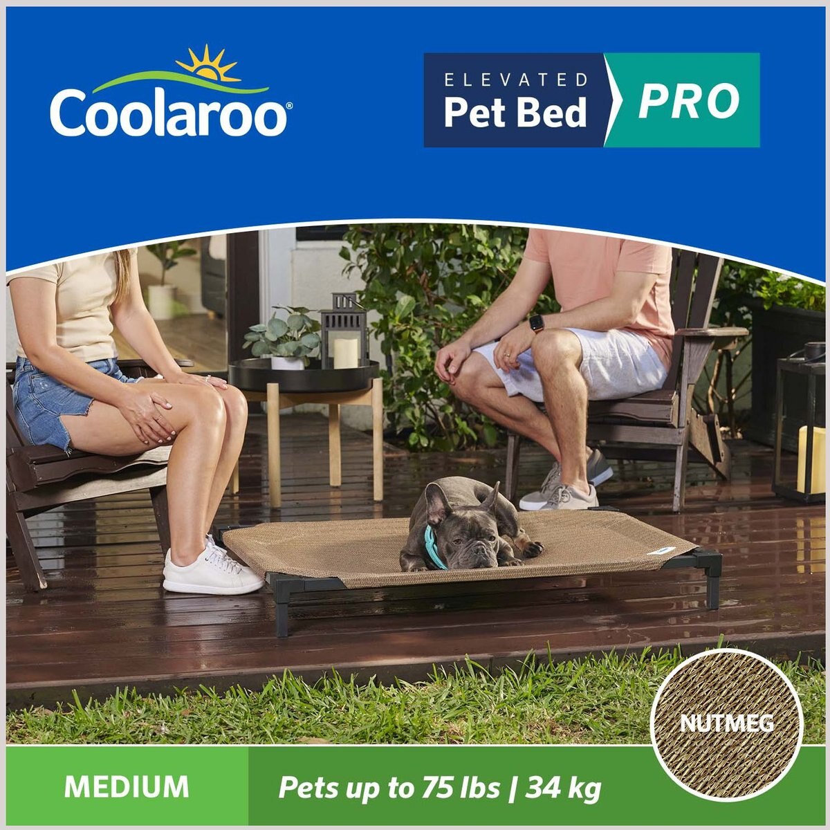 Coolaroo Pro Elevated Dog and Cat Bed