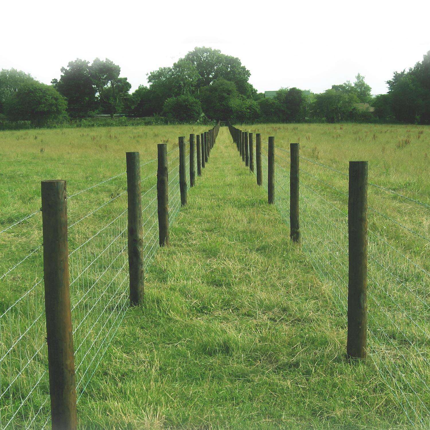 MAT Farmgard 47 in. H X 330 ft. L Galvanized Steel Field Fence Silver