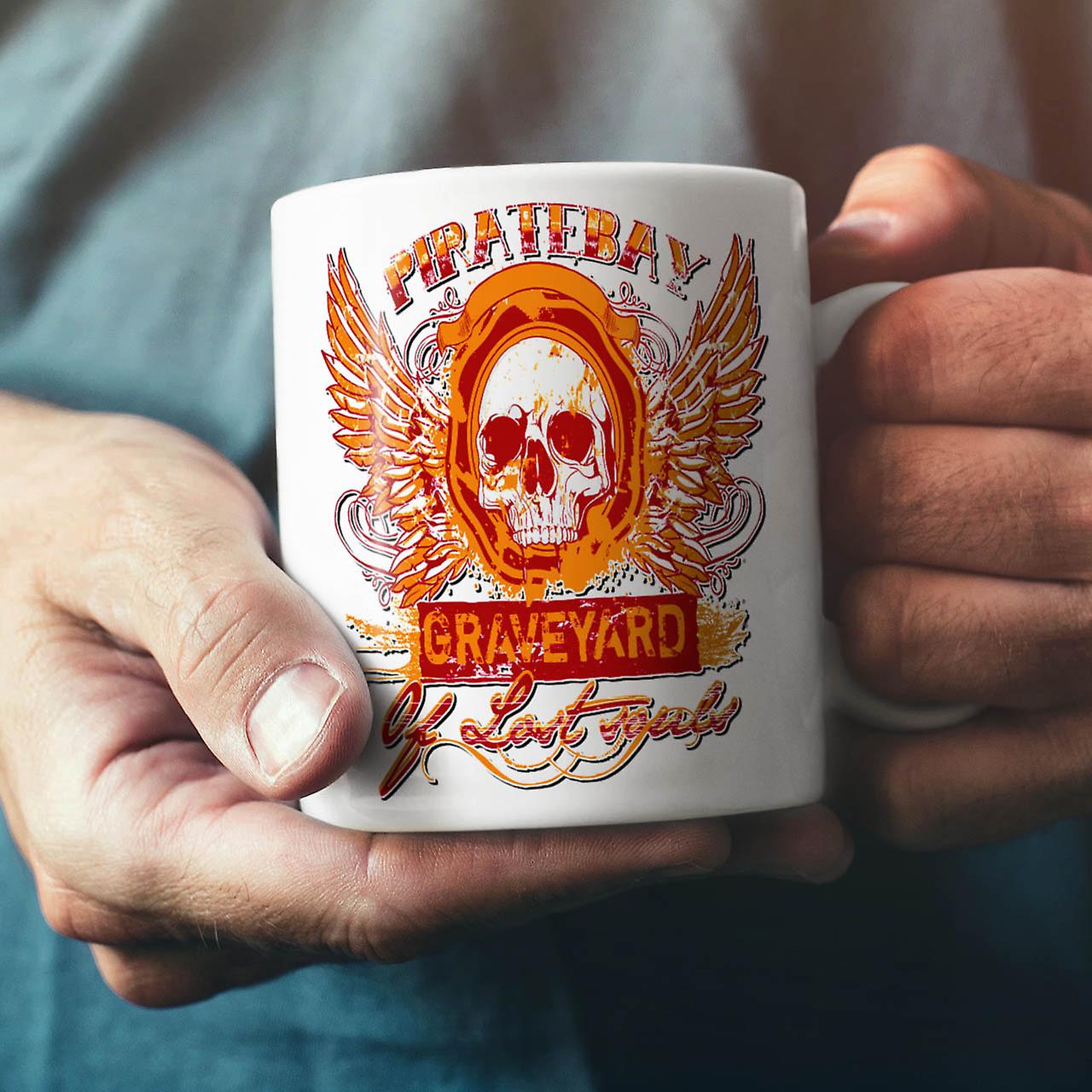 Piratebay Graveyard NEW White Tea Coffee Ceramic Mug 11 oz | Wellcoda