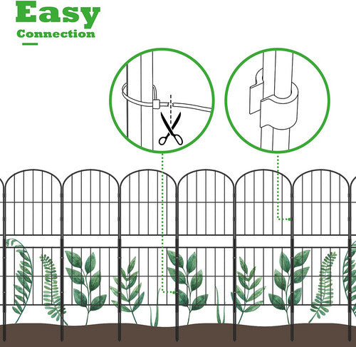 10Pcs Decorative Garden Fence, Animal Fence, Garden Patio Yard Fence