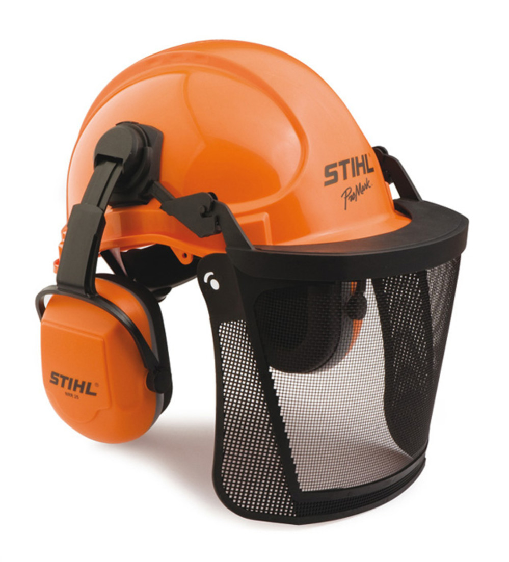 Stihl Pro Mark Orange Helmet System