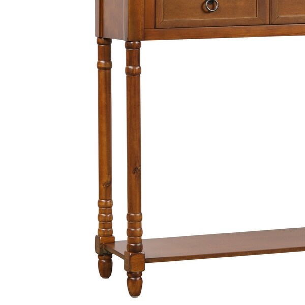 Console Table Sofa Table with Storage for Entryway