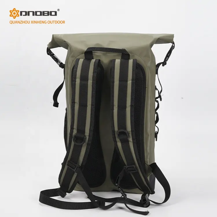 Custom PVC Waterproof Dry Bag Rolltop Backpack 20L PVC Waterproof Backpack Dry Bag for Camping Hiking Kayaking