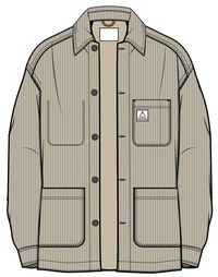 Balsa Cord Overshirt - Feather