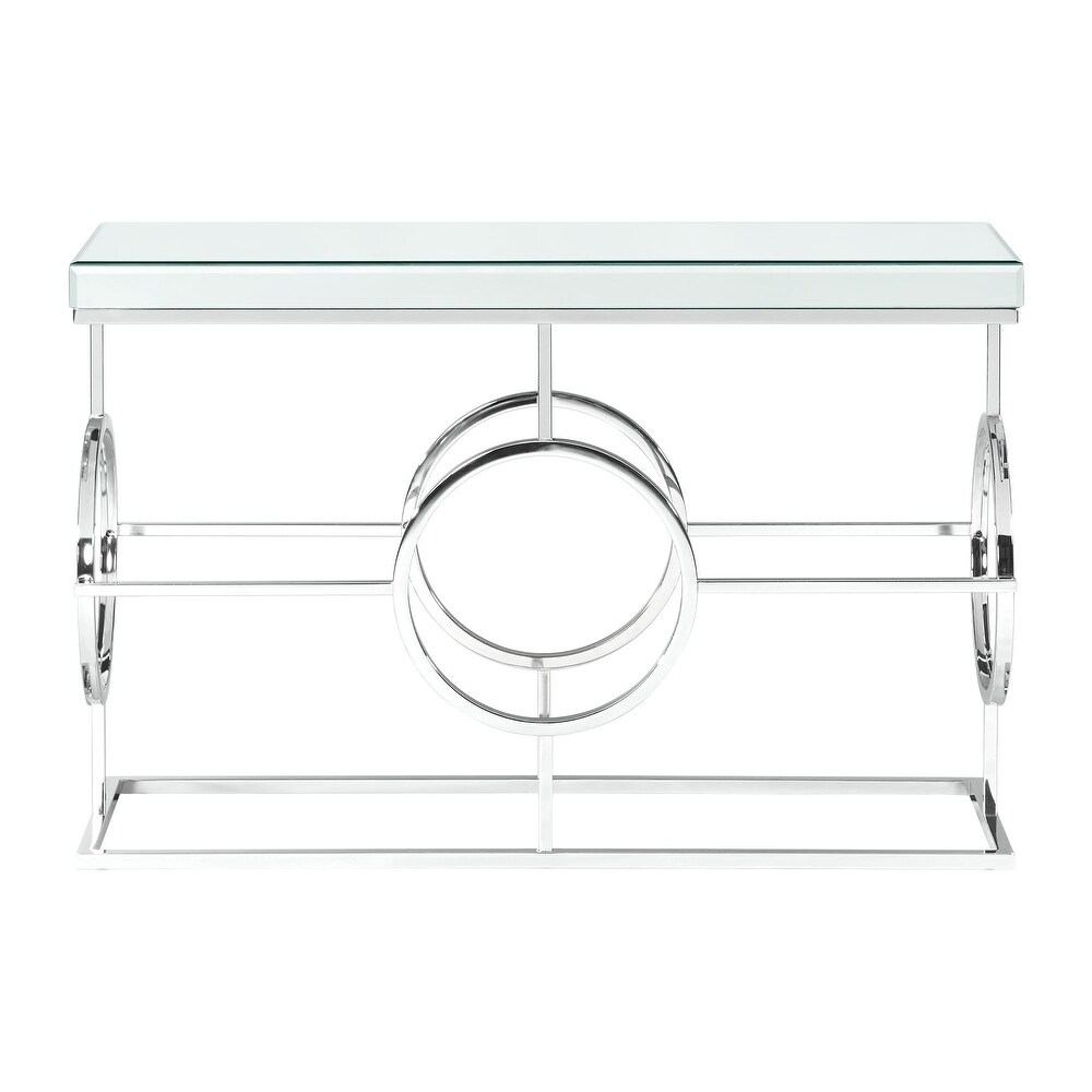 Picket House Furnishings Katie Rectangle Mirrored Sofa Table