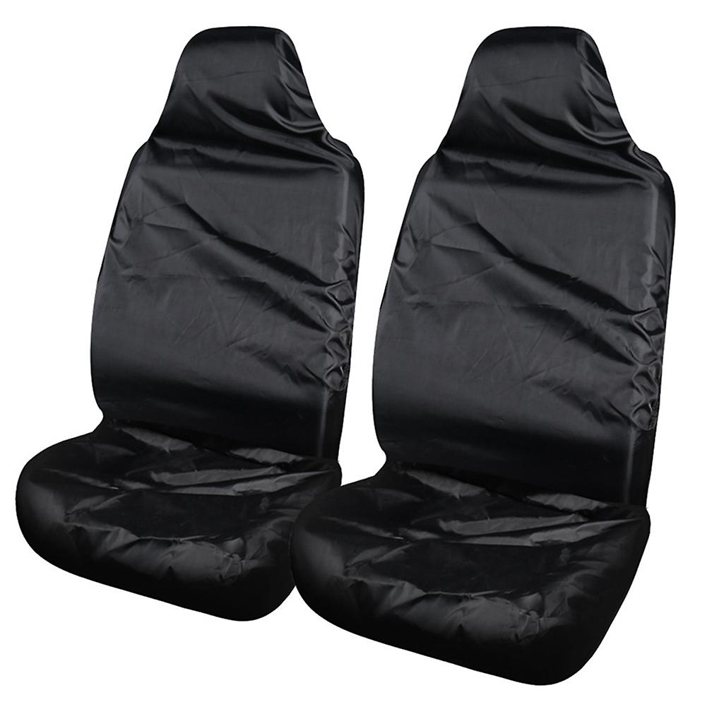 2pcs Car Seat Covers Waterproof Front Seats Universal For Cars Trucks Suvs Vans Car Seat Protector Accessories