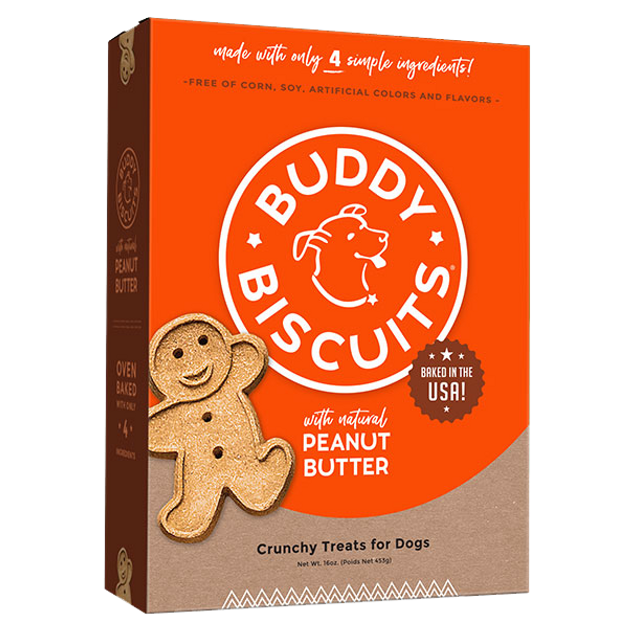 Cloud Star Original Oven Baked Buddy Biscuits With Peanut Butter Dog Biscuits