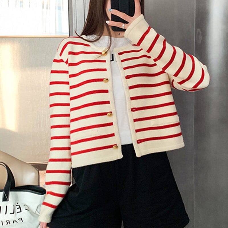 Modana Striped Sweater