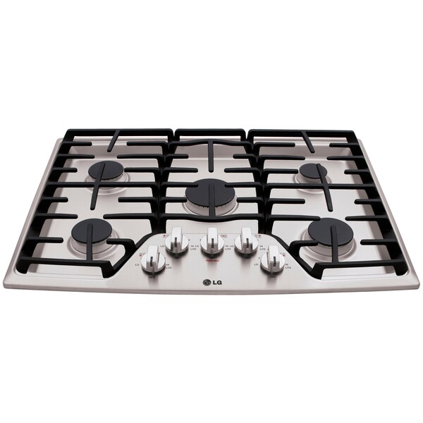 30 Inch 5 Sealed Burner Gas Cooktop