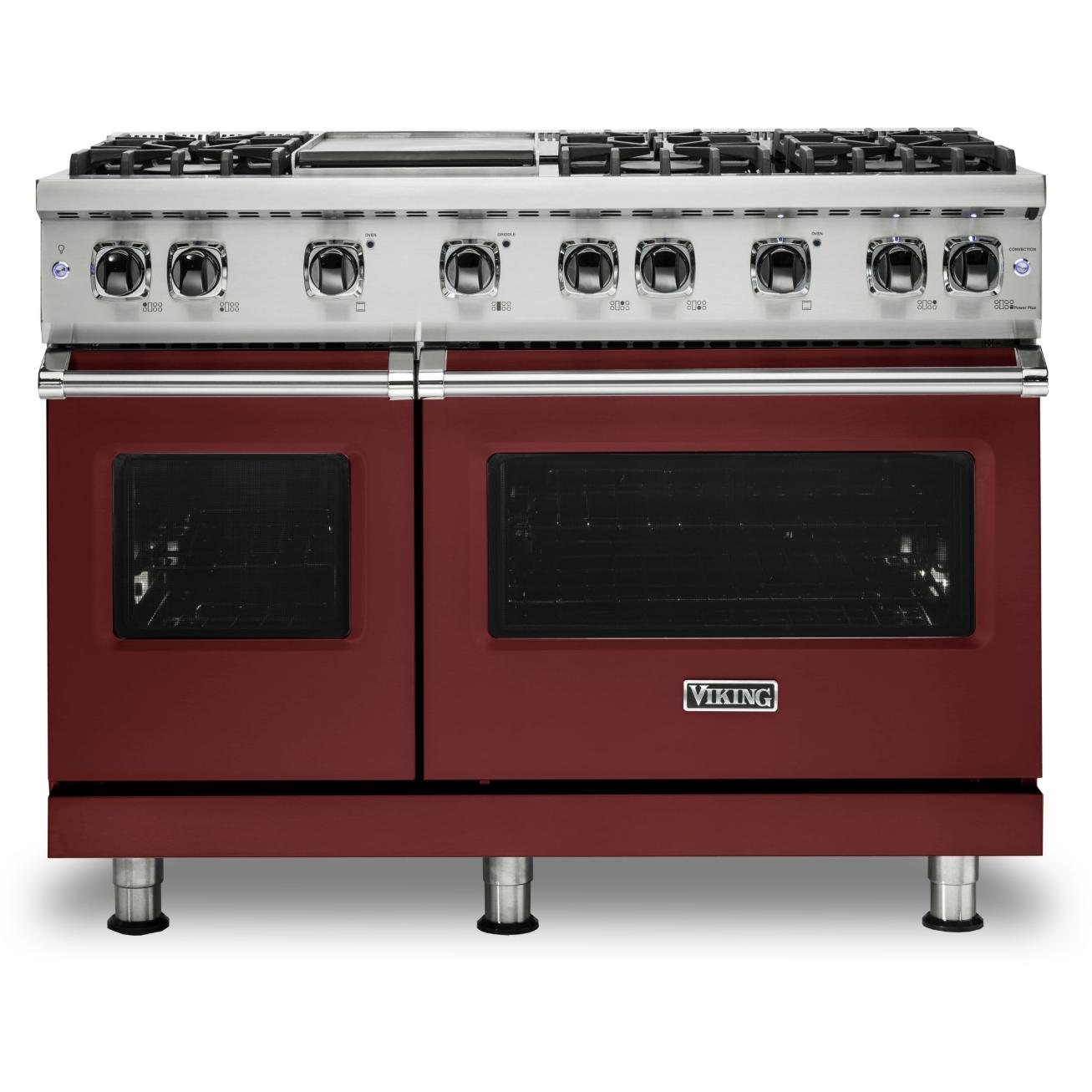 Viking 48-inch Freestanding Gas Range with VariSimmer VGR548-6GRELP