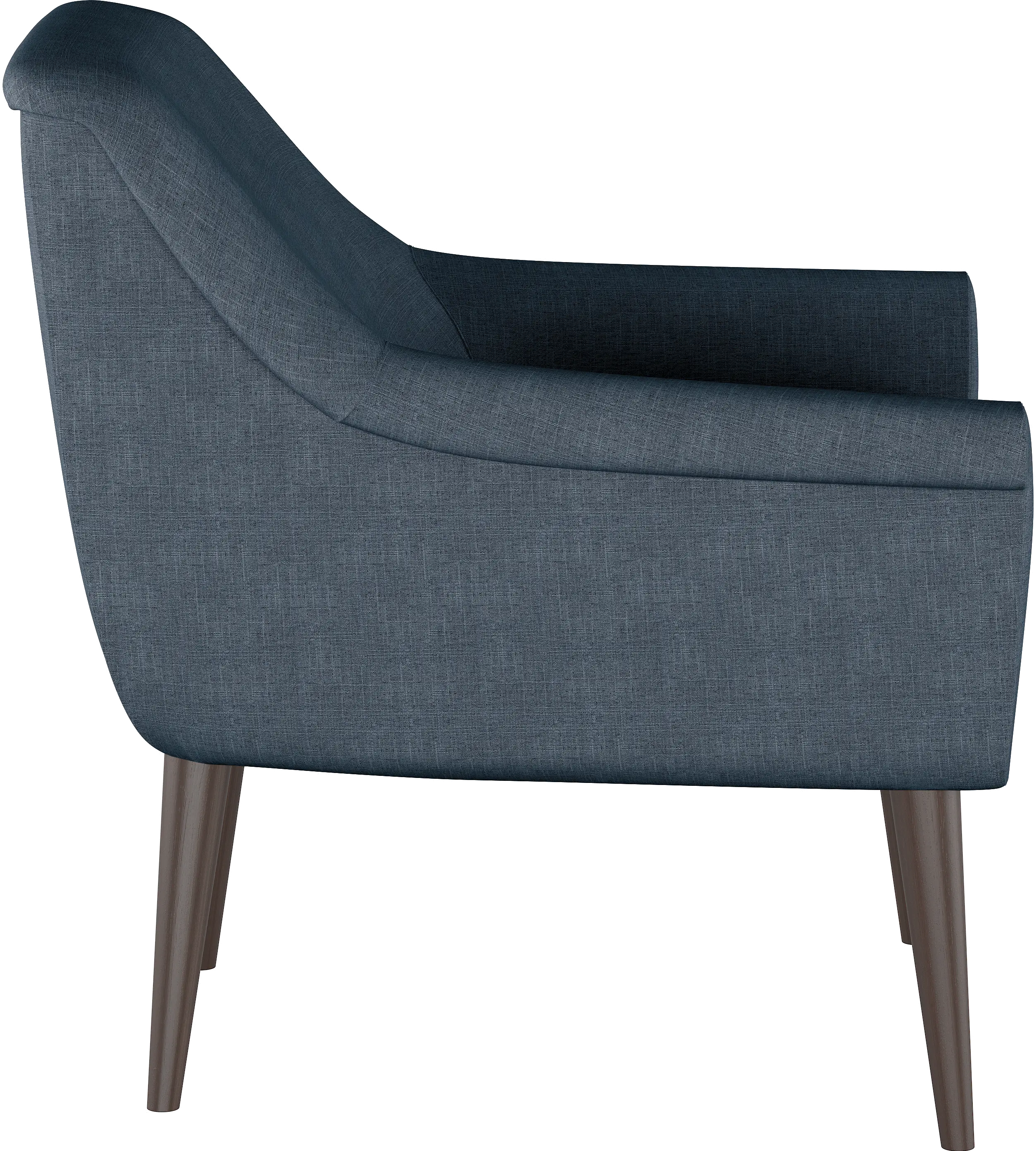 Charlotte Navy Blue Accent Chair - Skyline Furniture